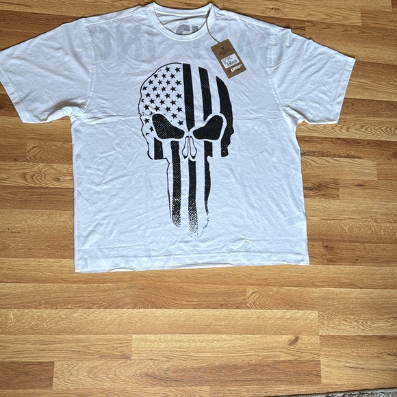 GASP Men’s Skull Division T-Shirt Size L - Picture 1 of 6